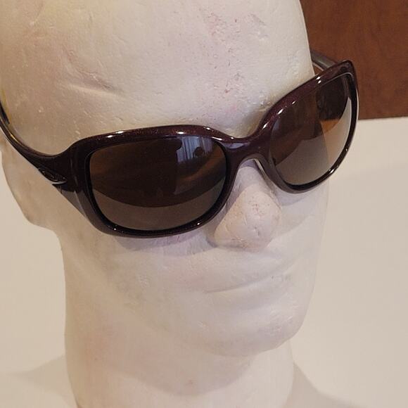 OAKLEY Necessity Burgundy Oversized OO9122-04 60-18-125 Sunglasses - Picture 9 of 15